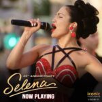 Selena Quintanilla Instagram - Anything for Selena! Don’t miss your chance to see Jennifer Lopez’s iconic role as the Queen of Tejano herself, back on the big screen in select theaters this weekend in celebration of the movie’s 25th Anniversary! Get tickets at https://bit.ly/selenamovie25 #selenamovie25