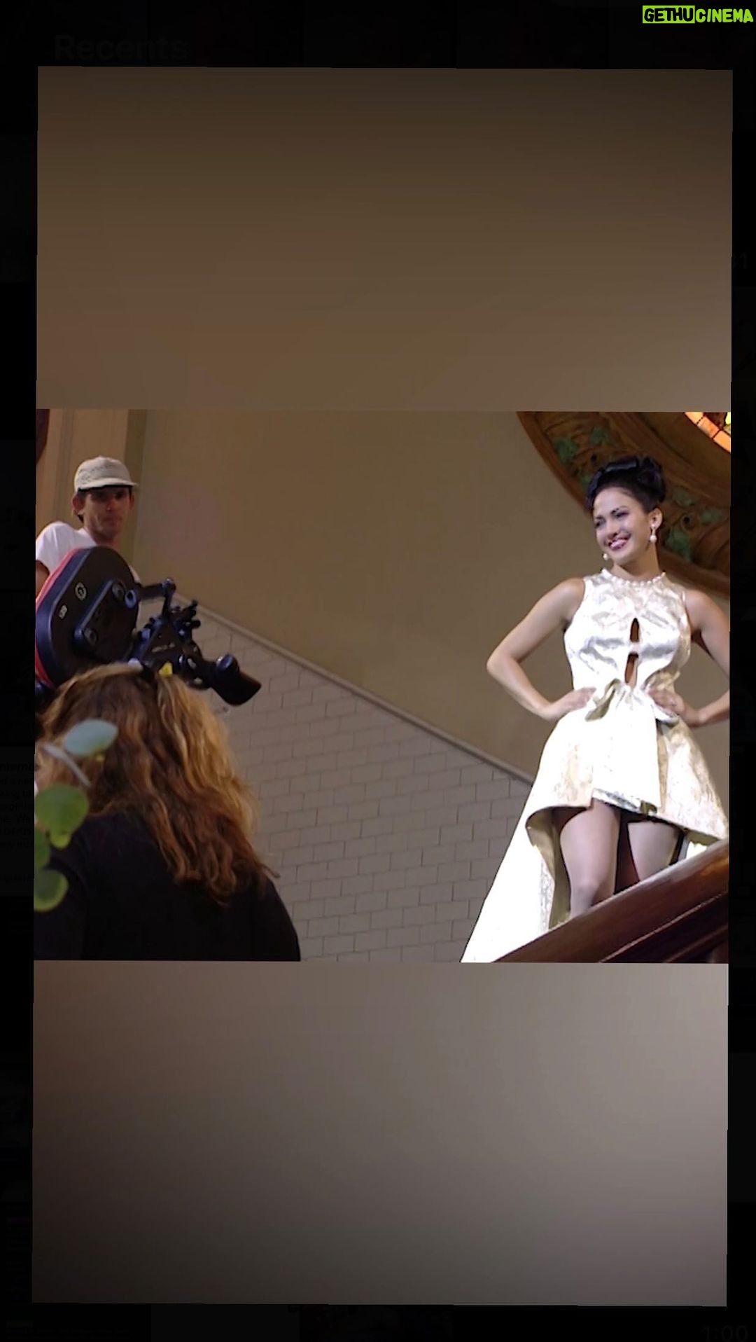 Selena Quintanilla Instagram - Behind the scenes footage of the Selena Movie. @jlo on set filming the Fashion Show scene. Film fact: This scene was shot on location at the Amtrak Station in San Antonio, Texas. This is the same location where the “No Me Queda Más” music video was filmed on October of 1994. The SELENA movie is a must-see for Selena fans of all ages! The inspiring true story of a music legend returns to theaters across the US on April 7th. Get tickets now at bit.ly/selenamovie25 @wbclassicfilms @iconiceventsnow #selenamovie25