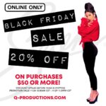 Selena Quintanilla Instagram - BLACK FRIDAY SALE! 20% Off all Online Purchases of $50 or More starting NOW thru Monday, November 29th. Only at q-productions.com