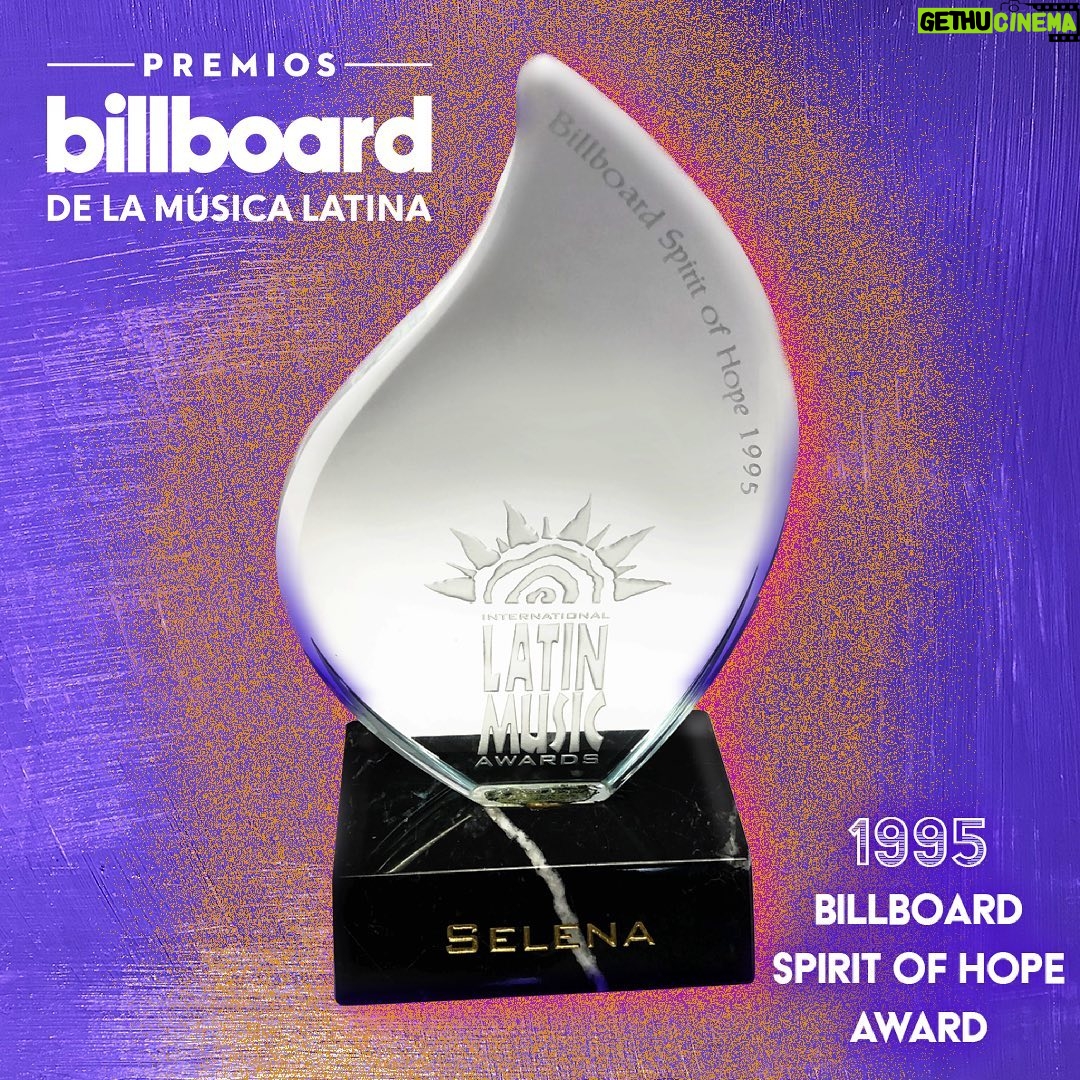 Selena Quintanilla Instagram - In June 1995, The Billboard Latin Music Awards created the “Billboard Spirit of Hope Award” in Selena's honor and throughout the past 20 years has been given to an artist in recognition of their extraordinary philanthropic and humanitarian contributions beyond their musical work. Selena that same year was inducted into the Billboard Latin Music Hall of Fame. Selena's philantropic work included visiting schools in Texas educating students the importance of attaining their high school diploma in a "Stay in School" campaign. Additionally, releasing an educational video teaching students the origins of Tejano music and it's musical blended styles. Selena also campaigned in raising awareness for domestic abuse in women and linked it's campaign to local women's centers across Texas. One of Selena's final contributions was her involvement with the NARAS/Grammys foundation for the album “Songs of West Side Story” in which she recorded the song "A Boy Like That". Proceeds from the album went to help promote education in music and art in schools. @grammyfdn @recordingacademy