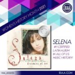 Selena Quintanilla Instagram - @riaa_awards #DYK @selenaqofficial has the #1 certified Latin album in all of U.S. music 🎶 history? #DreamingOfYou on @UniversalMusica is 59X multi-Platino! 💿 #WomensHistoryMonth