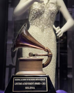 Selena Quintanilla Instagram - Thank you to the The Recording Academy in recognizing Selena for this year’s Lifetime Achievement Award and a special thank you to Selena’s fans for their love and support to her music and legacy.💜 #Grammys @recordingacademy