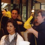 Selena Quintanilla Instagram - In 1994 hours before the 36th Annual Grammy Awards held in New York, Selena was with her sister Suzette having her hair styled in what would become one her most iconic timeless looks. This was Selena’s first Grammy experience and she was very excited. So excited that she took her camera with her so she can take pictures with other artists at the ceremony. However, they didn’t allow her to bring her camera with her but she jokingly said, “They didn’t allow me to bring my camera with me however, I left with this!”, holding her Grammy in a 1994 interview. @recordingacademy @radiocitymusichall Radio City Music Hall