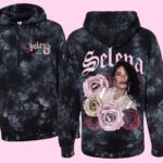Selena Quintanilla Instagram - Celebrate the Queen of Cumbia with this NEW Exclusive tie-dye hoodie! This Black Tie-Dye Hooded Pullover with Drawstring Hood and Front Pocket Pouch is a unisex fit. Online Exclusive FREE Gift with Hoodie Purchase, Photo + Sticker Pack. AVAILABLE NOW only at www.q-productions.com