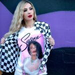 Selena Quintanilla Instagram - 👚NEW MERCH FRIDAY👕 New Design! Pink Selena White Tee 100% Cotton Unisex Crew Neck AVAILABLE NOW only at www.q-productions.com