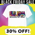 Selena Quintanilla Instagram - 💜⁣ ⚫️𝐁𝐋𝐀𝐂𝐊 𝐅𝐑𝐈𝐃𝐀𝐘 𝐒𝐀𝐋𝐄!⚫️⁣ "Missing My Baby" Tie Dye Tee⁣ 30% OFF! - Reg. $20⁣ www.q-productions.com⁣ 🛍 SALE starts MIDNIGHT/CST
