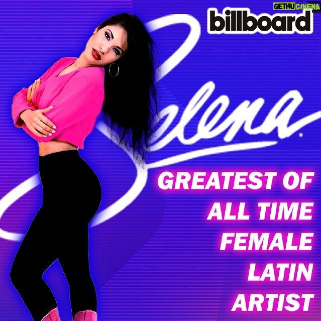 Selena Quintanilla Instagram Selena has been ranked by billboard as