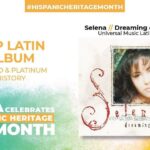 Selena Quintanilla Instagram - Selena has the top Latin Album in Gold & Platinum history for the classic #DreamingOfYou. This 💎 album is 68X - Multi-Platino 💿! @universalmusica #HispanicHeritageMonth