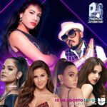 Selena Quintanilla Instagram - Set your DVRs, only 6 days til @premiosjuventud 2020! LIVE! Thursday, Aug 13th with a special presentation celebrating Selena’s music and legacy. Produced by her brother, @abquintanilla3 and featuring @nattinatasha, @allybrooke, @dannapaola y @greeicy1. Don’t miss it! 7P|6C on Univision ¡Solo faltan 6 días para los @premiosjuventud 2020! ¡EN VIVO! Jueves, 13 de agosto con una presentación especial que celebra la música y el legado de Selena. Producida por su hermano, @abquintanilla3 y con @nattinatasha, @allybrooke, @dannapaola y @greeicy1 ¡No te lo pierdas! 7P|6C por @Univision #premiosjuventud