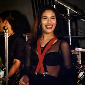 Selena Quintanilla Instagram - Who’s rolling up today with a smile? Happy FRIYAY! #ShareASelenaSmileToday 😀