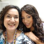 Selenis Leyva Instagram – #TBT. Orange is the New Black. With @selenisleyvaofficial!