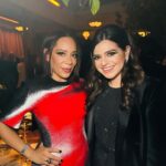 Selenis Leyva Instagram - After a strike … a pandemic…. It was nice to gather and celebrate each other! #sagawards celebration . Got to hug old friends and new! #grateful @iamkimrie we had a night and looked cute too!! Much love!!! #actorslife @sagaftra #lopezvslopez @mathias4makeup @iam_marizol thanks for the glam 💋