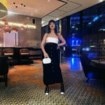 Selin Şekerci Instagram – Hoşçakal Berlin bizi çok mutlu ettiniz🥂💜
Full look : @miumiu 
Styled by: @hakanbahar0 🌹
@orchestracontent
📸: @buketakbaba
@lappartistanbul 💜🥂