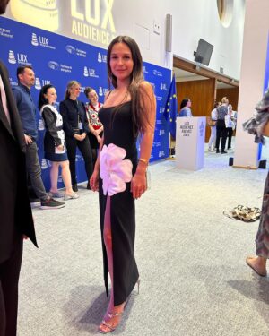 Selin Yeninci Instagram - many thanks to @europeanparliament @luxaudienceaward @burningdaysmovie 
💙💙💙