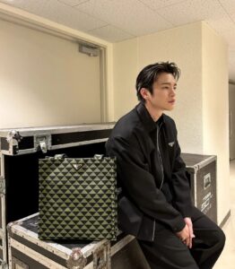Seo In-guk Instagram - @PRADA #Prada #PradaFW23 #PradaSymbole
