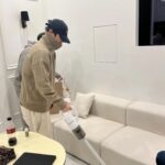 Seo In-guk Instagram – 아지트에서 청소중
