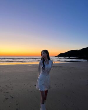 Seo Soo-jin Instagram - SUNSET🧡