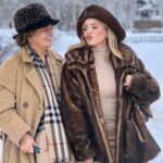 Sera Kutlubey Instagram - здравствуй, Россия! bizim ekip yine bildiğiniz gibi🤍🥂❄️🎉
