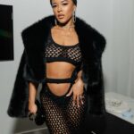 Serayah Instagram - Brown skin dipped in @diotima.world 🤎 #nyfw Face @makeupbyjoel Styled By @aaronchristmon @marquisemiller Photos by @kpshotit @no.affiliation