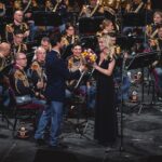 Serena Autieri Instagram - Alcuni momenti del magico concerto di ieri sera al teatro dell'Opera di Roma in occasione del 171° Anniversario della Fondazione della Polizia di Stato. E’ stato un onore essere ancora una volta vicina alle Istituzioni e ai valori che esse promuovono e difendono. Un grazie a: Maestro Maurizio Billi, Banda Musicale della Polizia di Stato @poliziadistato_officialpage, Ministro Matteo Piantedosi, @opera_roma @claudiobaglioniofficial @paolasaluzzi @mariaagresta @massimilianoossini