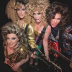 Serena Autieri Instagram – Eighties! Sisters having fun @therealhunzigram @ninazilliofficial @katioska76 🔥 
#80s #TheBangles #MichelleImpossible
📷 @luca_duke
💄 @stefaniadalessandromakeup
