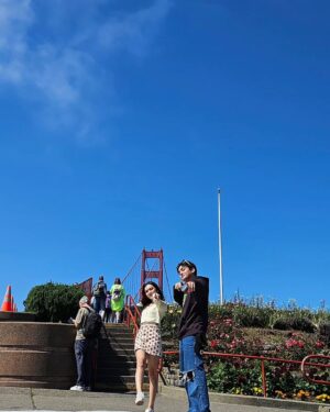 Seth Fedelin Instagram - @francinesdiaz Is this the future and where im gonna be?- San Francisco Street🎸💙