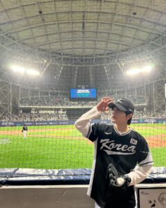 Seungmin Instagram - STRIKE⚾️⚾️⚾️ #MLB #SeoulSeries