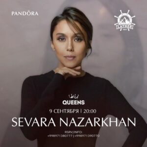 Sevara Nazarkhan Instagram - До встречи!♥️ @queens_tashkent