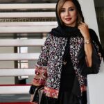 Shabnam Gholikhani Instagram - شب گذشته مراسم اکران خصوصی فیلم شین به کارگردانی میثم کزازی و تهیه کنندگی شهاب حسینی🎬 #اکران_خصوصی #فیلم #شبنم_قلی_خانی #شهاب_حسینی #جمشیدهاشمپور (اسم عکاسان عزیز روی عکسها تگ شده) @sara_omrani_official 👗🪡🧵