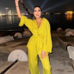 Shahad Al Khattab Instagram - Last nights look 💚