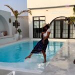 Shahad Al Khattab Instagram - ماعرف ليش اول مره نزل الريل بدون صوت حبايب 🤦🏻‍♀️ Birthday getaway 😍 part 1 #33yearsyoung 📍اسم المكان: Pool Villa Jebel Jais