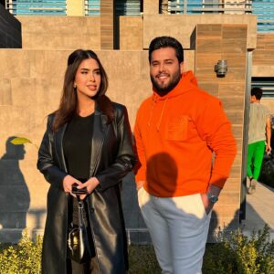 Shahad Al Khattab Instagram - كواليس مسلسل #ملاك 🎬 
#محمد_السالم #شهد_الخطاب
على قناة العراقية