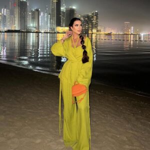 Shahad Al Khattab Instagram - Last nights look 💚