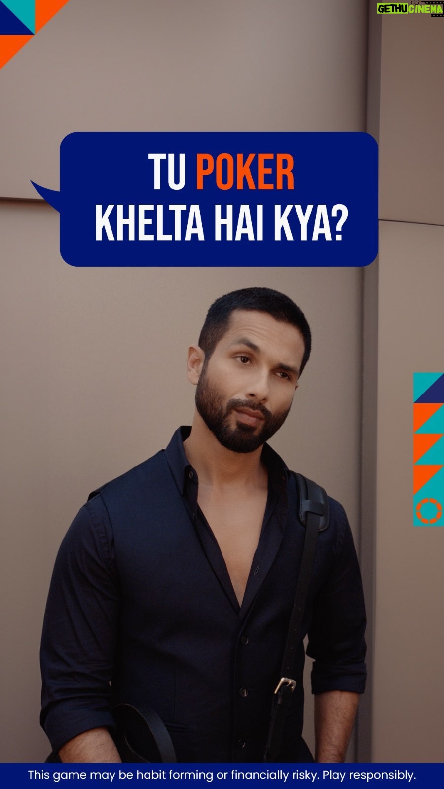 Shahid Kapoor Instagram - Are you quick-witted in real life? Then you can make quick decisions in Poker too. Play a game of Poker kyunki life aur Poker same hai. Download the app now. Link in bio. #TuPokerKheltaHaiKya #LifeAurPokerSameHai #YouHoldTheCards #PokerBaazi #Poker #Baazigar #SkillGame #PokerIsASport
