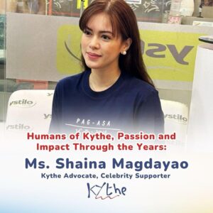Shaina Magdayao Instagram - 𝗞𝘆𝘁𝗵𝗲 𝘁𝘂𝗿𝗻𝘀 𝟯𝟮! 🥳

𝗛𝘂𝗺𝗮𝗻𝘀 𝗼𝗳 𝗞𝘆𝘁𝗵𝗲, 𝗣𝗮𝘀𝘀𝗶𝗼𝗻 𝗮𝗻𝗱 𝗜𝗺𝗽𝗮𝗰𝘁 𝗧𝗵𝗿𝗼𝘂𝗴𝗵 𝘁𝗵𝗲 𝗬𝗲𝗮𝗿𝘀: 𝗠𝘀. 𝗦𝗵𝗮𝗶𝗻𝗮 𝗠𝗮𝗴𝗱𝗮𝘆𝗮𝗼, 𝗞𝘆𝘁𝗵𝗲 𝗔𝗱𝘃𝗼𝗰𝗮𝘁𝗲, 𝗖𝗲𝗹𝗲𝗯𝗿𝗶𝘁𝘆 𝗔𝗺𝗯𝗮𝘀𝘀𝗮𝗱𝗼𝗿 👩🏻

Our new celebrity ambassador, Ms. Shaina Magdayao, has exemplified genuine compassion. 🌻

Last year, she initiated her passion project, “Strands of Hope,” wherein she donated her hair to be crafted into wigs for pediatric patients supported by Kythe. Not only did she lead by example, but she also inspired others to join in this meaningful cause. 🫶

Continuing her dedication, Ms. Shaina actively promotes our ongoing campaigns by sharing our posts and spreading awareness, particularly highlighting the Kythe-Tees campaign, which directly aids the medical needs of our patients. ❤️

During the holiday season, Ms. Shaina, accompanied by the staff of Ystilo Salon, brought joy to our beneficiaries through a heartwarming meet-and-greet session with the children and their families. Additionally, she generously distributed snack bags and essential items, further brightening their spirits. 💫

𝙒𝙚 𝙚𝙭𝙩𝙚𝙣𝙙 𝙤𝙪𝙧 𝙙𝙚𝙚𝙥𝙚𝙨𝙩 𝙜𝙧𝙖𝙩𝙞𝙩𝙪𝙙𝙚 𝙩𝙤 𝙈𝙨. 𝙎𝙝𝙖𝙞𝙣𝙖 𝙛𝙤𝙧 𝙩𝙝𝙚 𝙥𝙤𝙨𝙞𝙩𝙞𝙫𝙞𝙩𝙮 𝙖𝙣𝙙 𝙡𝙤𝙫𝙚 𝙨𝙝𝙚 𝙗𝙧𝙞𝙣𝙜𝙨 𝙩𝙤 𝙤𝙪𝙧 𝙘𝙖𝙪𝙨𝙚! 🤗

#KytheFoundation #Kythe32ndFoundingAnniversary #Hope #LOVE #HumansOfKythe