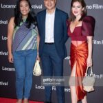 Shaina Magdayao Instagram - 🇵🇭 LAV TEAM 🇵🇭 @essentialtruthsofthelake at the 76th @filmfestlocarno red carpet 🥂 Proudly wearing ALL PINOY ♥️ Terno @marcrancy Bag @aranaz_ph Earrings @farah_abu Nails @mimsqiu @minmeluxurynails Stylist @adrianneconcept Asst stylist @miss.vince_