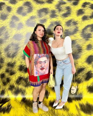 Shaina Magdayao Instagram - @filmfestlocarno photocall for Lav Diaz’s Essential Truths of the Lake with my ever fave @shaina_magdayao 

Dress by @iamlokal 
Earrings by Eric Manansala
Bag by @aranaz_ph 

Thanks, @teppanyakiii!