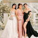 Shaina Magdayao Instagram - So soooo much fun at the @theaiveeclinic booth! 🥂 #ABSCBNBALL2023 📸 @magicliwanag Gown @atelierdebbieco Jewels @jmajewelry Clutch @blingandcoph Make up @jigsmayuga Hair @carenbautistahmua Skin @theaiveeclinic Nails @mimsqiu @minmeluxurynails Stylist @adrianneconcept Asst Stylist @miss.vince_