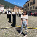 Shaina Magdayao Instagram - 🎶Locarno, can we freeze? Let me save this perfect memory 🎶 SOUND ON ♥️ At @filmfestlocarno for @essentialtruthsofthelake 🇵🇭 Sine ni LAV DIAZ 🐆 Proudly wearing ALL PINOY, of course🇵🇭 Custom @chynnamamawal Bag @aranaz_ph Accessories @farah_abu Styled by @adrianneconcept #LocarnoFilmFestival