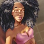 Shaina West Instagram - truth is im an anime character cosplaying a human. #FanArtFriday ✍🏾 @artofkelvin @starlord_remy_art loret__o @lulavinkey @andadawg 💜