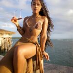Shaina West Instagram - I’m in the wrong realm and I think everyone can tell. - 📸 @shotbyjov #jamaicanoproblem 🏝️