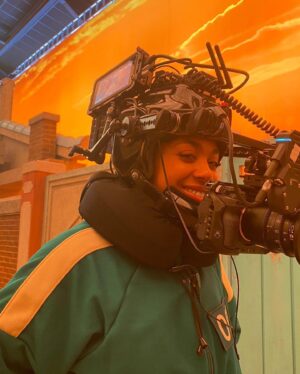 Shaina West Instagram - Imagine playing a game and dying. Could never be me. 

It was pretty cool playing and winning all the games while wearing a giant camera on my head and still coming out totally unscathed. #bosslevel 

#SquidGame the reality show is out now on Netflix and it’s very entertaining. 😌