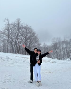 Shaira Diaz Instagram - My Baba ❄️🤍☺️