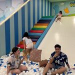 Shaira Diaz Instagram - Ganaps on our first day at @jparkislandresort with partner @kaloytingcungco 😆 sulit na sulit ang Pororo park at resort activities, ang saya! Enjoy mga bata 😂❤️