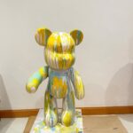 Shaira Diaz Instagram - This is how we welcome May! We drip-painted this huge bear from @paintitfun.ph in the vibrant colors of Unang Hirit this morning. Now, we call it the UH bear! 💛🧸 ang saya! 🎨 Sayang, I didn’t manage to catch the others in time 😟 Anyway, have a great day, everyone!
