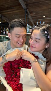 Shaira Diaz Instagram - He never fails to bring out the giddiest smiles in me ☺️ You are the best. I love you so much! Thank you, Baba!!! ❤️