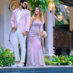 Shalani Tharaka Instagram - Come on Barbie let’s go party 💗 #thebarbieshow #barbiegirl HMUA @chandimal_jayasinghe @salonliyo @dark_room_official photography Shoes @walktoglow Suited up by @groomsartsl