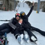 Shanik Aspe Instagram - El sueño de papá se hizo realidad! Carlotta con 3 añitos ya está esquiando por primera vez . Recuerdos para el corazón ❤️