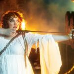 Shannon Purser Instagram – PART THREE:
🏹 Poppy on the hunt 🗡️
“Once your fingers take hold of the string, the world around you must cease to exist. It’s just you, the pull of the string, and your aim. Nothing else matters.”