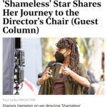 Shanola Hampton Instagram – I am not a writer, so when asked to write a column for The Hollywood Reporter, I was a little nervous, but here’s a glimpse into my @shameless journey! Actor to director! Quite a ride! Link in bio